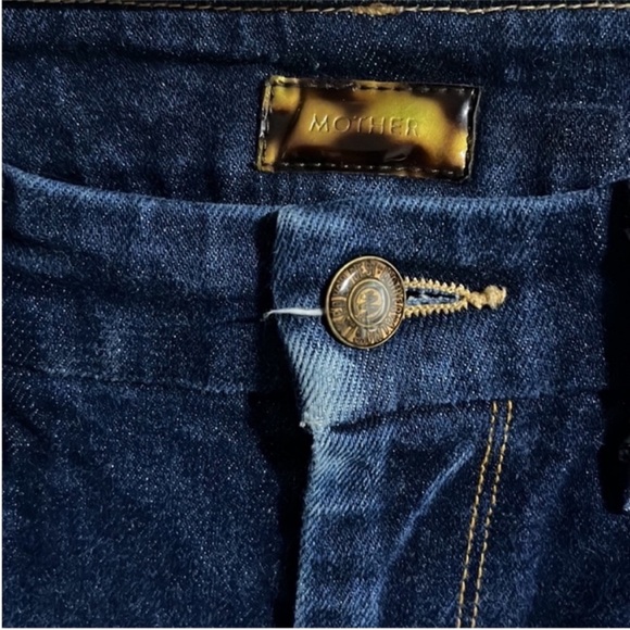 MOTHER The High Waisted Looker Crop in Hot Rod - Picture 4 of 8